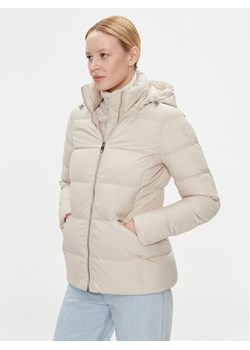 Tommy Hilfiger Kurtka puchowa WW0WW38934 Beżowy Regular Fit ze sklepu MODIVO w kategorii Kurtki damskie - zdjęcie 182673830