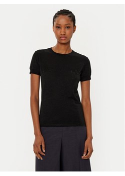 Patrizia Pepe Bluzka 8K0278/K128-K250 Czarny Regular Fit ze sklepu MODIVO w kategorii Bluzki damskie - zdjęcie 182673880