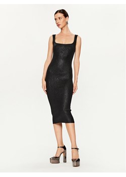 Pinko Sukienka dzianinowa Costina 102211 A1BF Czarny Slim Fit - id: 0000303035723 - marki Pinko - 182674054 Pinko Sukienka dzianinowa Costina 102211 A1BF Czarny Slim Fit ze sklepu MODIVO w kategorii Sukienki - zdjęcie 182674054