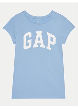 Gap T-Shirt 886003 Niebieski Regular Fit ze sklepu MODIVO w kategorii Bluzki dziewczęce - zdjęcie 182674142