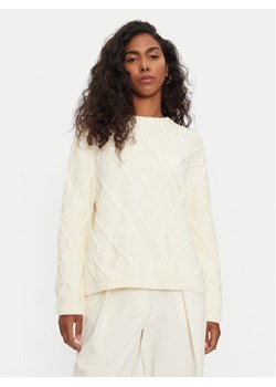 Gant Sweter 4805252 Écru Regular Fit ze sklepu MODIVO w kategorii Swetry damskie - zdjęcie 182674221
