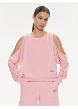 Liu Jo Bluza MA4385 F0873 Różowy Loose Fit ze sklepu MODIVO w kategorii Bluzy damskie - zdjęcie 182674251