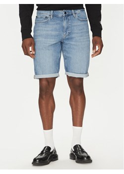 Calvin Klein Szorty jeansowe K10K114079 Niebieski Slim Fit ze sklepu MODIVO w kategorii Spodenki męskie - zdjęcie 182674281