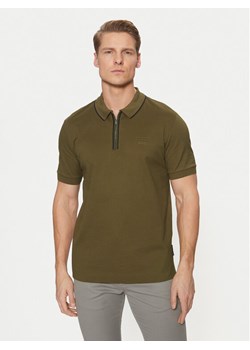 BOSS Polo PORSCHE X PORSCHE 50531463 Khaki Regular Fit ze sklepu MODIVO w kategorii T-shirty męskie - zdjęcie 182674311