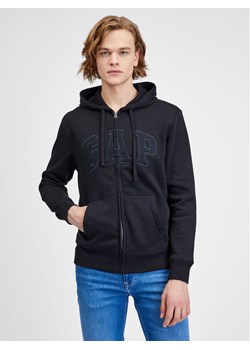 Gap Bluza 499917-06 Czarny Regular Fit ze sklepu MODIVO w kategorii Bluzy męskie - zdjęcie 182674330