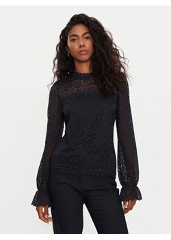 Morgan Bluzka 242-TYRIA Granatowy Regular Fit ze sklepu MODIVO w kategorii Bluzki damskie - zdjęcie 182674342