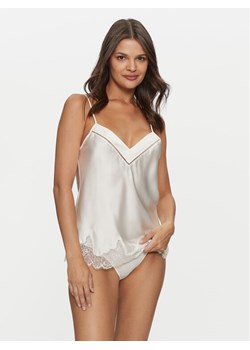 Simone Pérèle Koszulka piżamowa Nocturne 17F900 Écru Comfort Fit ze sklepu MODIVO w kategorii Piżamy damskie - zdjęcie 182674441