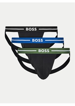 Boss Komplet 3 par slipów Jock Strap Jockstrap 3P Bold 50514965 Kolorowy ze sklepu MODIVO w kategorii Majtki męskie - zdjęcie 182674444