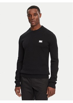 Dolce&Gabbana Sweter GXO39T JEMQ4 Czarny Regular Fit ze sklepu MODIVO w kategorii Swetry męskie - zdjęcie 182674474