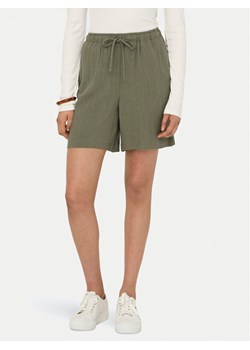 ONLY Szorty materiałowe Siesta 15333032 Zielony Loose Fit ze sklepu MODIVO w kategorii Szorty - zdjęcie 182674530