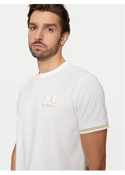 KARL LAGERFELD T-Shirt 755463 551235 Biały Regular Fit ze sklepu MODIVO w kategorii T-shirty męskie - zdjęcie 182674533