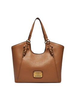 LOVE MOSCHINO Torebka JC4270PP0LKB0208 Brązowy ze sklepu MODIVO w kategorii Torebki damskie - zdjęcie 182674633