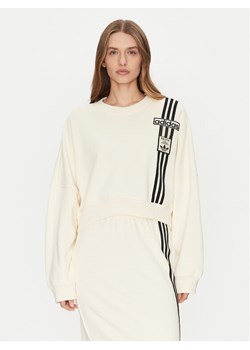 adidas Bluza Adibreak JD0084 Écru Regular Fit ze sklepu MODIVO w kategorii Bluzy damskie - zdjęcie 182674752