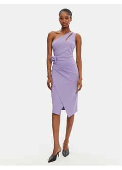 Rinascimento Sukienka koktajlowa CFC0122878003 Fioletowy Regular Fit - id: 0000305265111 - marki Rinascimento - 182674762 Rinascimento Sukienka koktajlowa CFC0122878003 Fioletowy Regular Fit ze sklepu MODIVO w kategorii Sukienki - zdjęcie 182674762