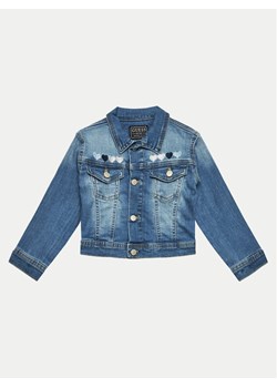 Guess Kurtka jeansowa K4GL01 D4CA0 Granatowy Regular Fit ze sklepu MODIVO w kategorii Kurtki dziewczęce - zdjęcie 182674791
