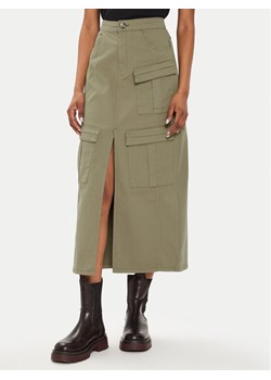 Gestuz Spódnica midi 10908161 Zielony Regular Fit ze sklepu MODIVO w kategorii Spódnice - zdjęcie 182674792