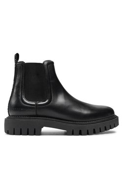 Tommy Hilfiger Sztyblety Chunky FM0FM05197 Czarny ze sklepu MODIVO w kategorii Buty zimowe męskie - zdjęcie 182674821