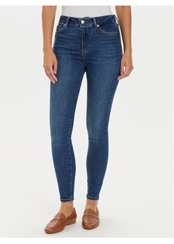 Tommy Hilfiger Jeansy Harlem WW0WW44114 Niebieski Skinny Fit ze sklepu MODIVO w kategorii Jeansy damskie - zdjęcie 182674834