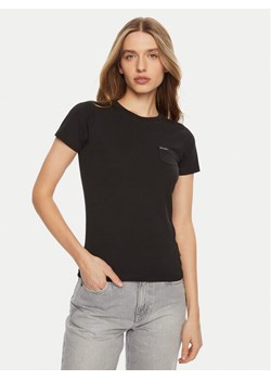 Guess T-Shirt W5RI52 J1314 Czarny Regular Fit ze sklepu MODIVO w kategorii Bluzki damskie - zdjęcie 182674843
