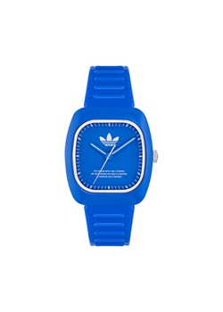 adidas Zegarek Retro Wave Two AOSY24530 Niebieski ze sklepu MODIVO w kategorii Zegarki - zdjęcie 182674921