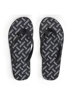Kappa Japonki 371G1KW Black - Beige Lt Almond Kolorowy ze sklepu MODIVO w kategorii Klapki męskie - zdjęcie 182674934