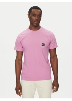 Quiksilver T-Shirt EQYZT08035 Fioletowy Regular Fit ze sklepu MODIVO w kategorii T-shirty męskie - zdjęcie 182674952