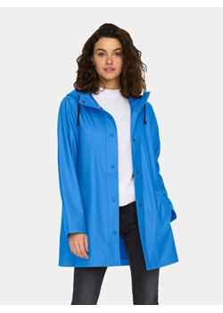 ONLY Kurtka przeciwdeszczowa New Ellen 15304784 Niebieski Regular Fit ze sklepu MODIVO w kategorii Kurtki damskie - zdjęcie 182674962