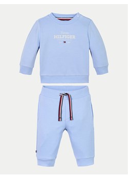 Tommy Hilfiger Dres Monotype Logo KN0KN01978 Błękitny Regular Fit ze sklepu MODIVO w kategorii Odzież dla niemowląt - zdjęcie 182674971