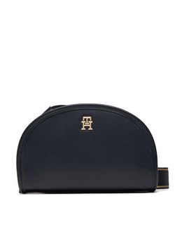 Tommy Hilfiger Torebka Th Monotype Half Moon Camera Bag AW0AW16774 Granatowy ze sklepu MODIVO w kategorii Listonoszki - zdjęcie 182674980