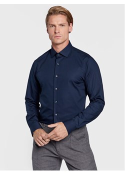 Michael Kors Koszula MD0MD90425 Granatowy Slim Fit ze sklepu MODIVO w kategorii Koszule męskie - zdjęcie 182675001