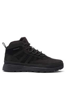 Timberland Trzewiki Euro Trekker Mid Leather TB0A62SV0151 Czarny ze sklepu MODIVO w kategorii Buty zimowe męskie - zdjęcie 182675050