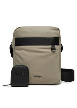 Calvin Klein Saszetka K50K512770 Beżowy ze sklepu MODIVO w kategorii Torby męskie - zdjęcie 182675052