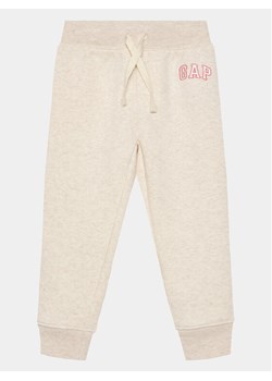 Gap Spodnie dresowe 688170-04 Szary Regular Fit ze sklepu MODIVO w kategorii Spodnie dziewczęce - zdjęcie 182675073