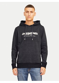 Jack&Jones Bluza Alvis 12256848 Czarny Standard Fit ze sklepu MODIVO w kategorii Bluzy męskie - zdjęcie 182675123