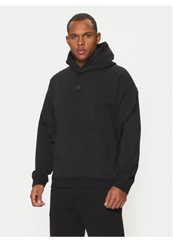 HUGO Bluza Dagarito 50521429 Czarny Relaxed Fit ze sklepu MODIVO w kategorii Bluzy męskie - zdjęcie 182675164