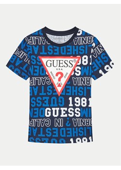 Guess T-Shirt L4YI04 K8HM3 Kolorowy Classic Fit ze sklepu MODIVO w kategorii T-shirty chłopięce - zdjęcie 182675294