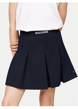 Tommy Hilfiger Spódnica Monotype KG0KG08111 Granatowy Regular Fit ze sklepu MODIVO w kategorii Spódnice dziewczęce - zdjęcie 182675310