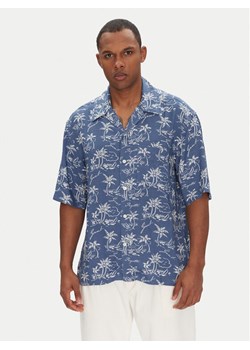 Gant Koszula Island Print 3250071 Niebieski Relaxed Fit ze sklepu MODIVO w kategorii Koszule damskie - zdjęcie 182675342
