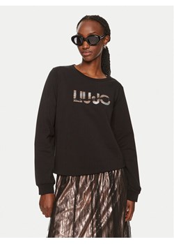 Liu Jo Sport Bluza TF4146 FS090 Czarny Regular Fit ze sklepu MODIVO w kategorii Bluzy damskie - zdjęcie 182675530