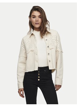 ONLY Kurtka jeansowa Elena 15232378 Beżowy Regular Fit ze sklepu MODIVO w kategorii Kurtki damskie - zdjęcie 182675591