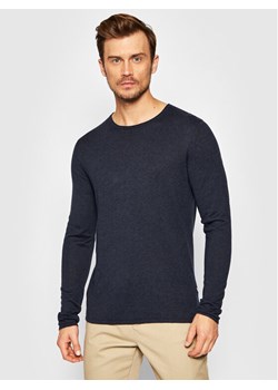 Selected Homme Sweter Rome 16079774 Granatowy Regular Fit ze sklepu MODIVO w kategorii Swetry męskie - zdjęcie 182675600