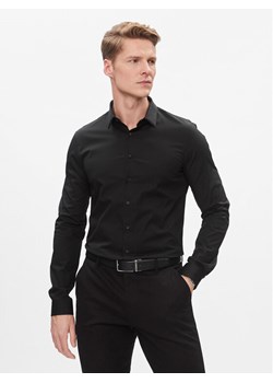 Calvin Klein Koszula K10K112743 Czarny Extra Slim Fit ze sklepu MODIVO w kategorii Koszule męskie - zdjęcie 182675603