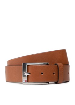 Tommy Hilfiger Pasek Męski New Aly Belt AM0AM08363 Brązowy ze sklepu MODIVO w kategorii Paski męskie - zdjęcie 182675642