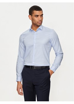 Calvin Klein Koszula K10K113164 Niebieski Slim Fit ze sklepu MODIVO w kategorii Koszule męskie - zdjęcie 182675694