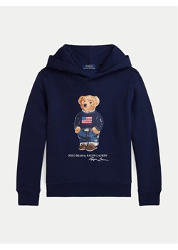 Polo Ralph Lauren Bluza 323920645003 Granatowy Regular Fit ze sklepu MODIVO w kategorii Bluzy chłopięce - zdjęcie 182675744