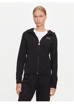 EA7 Emporio Armani Bluza 6DTM10 TJZEZ Czarny Regular Fit ze sklepu MODIVO w kategorii Bluzy damskie - zdjęcie 182675822