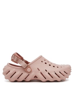 Crocs Klapki Echo Clog 207937 Różowy ze sklepu MODIVO w kategorii Klapki męskie - zdjęcie 182675834