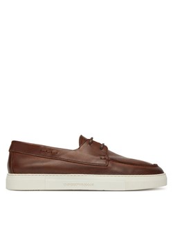 Emporio Armani Półbuty X4X662 XF849 00257 Brązowy ze sklepu MODIVO w kategorii Półbuty męskie - zdjęcie 182675972