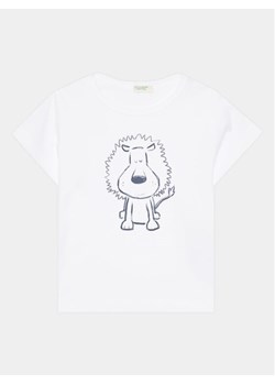 United Colors Of Benetton T-Shirt 3I1XA1030 Biały Regular Fit ze sklepu MODIVO w kategorii Koszulki niemowlęce - zdjęcie 182675980