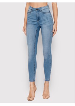 Noisy May Jeansy Callie 27010813 Niebieski Skinny Fit ze sklepu MODIVO w kategorii Jeansy damskie - zdjęcie 182676000